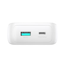 Заредете изображение във визуализатора на галерията – Mini power bank with built-in cables Joyroom JR-PBC06 30W 10000mAh - white
