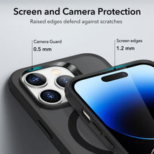 Заредете изображение във визуализатора на галерията – ESR CH HALOLOCK MAGSAFE IPHONE 14 PRO MAX FROSTED BLACK
