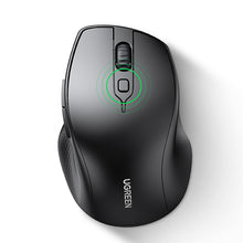 Заредете изображение във визуализатора на галерията – Ugreen ergonomic wireless computer mouse black (MU101)

