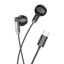 Заредете изображение във визуализатора на галерията – Borofone Earphones BM89 Surpass with microphone Type C black
