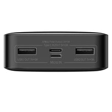Заредете изображение във визуализатора на галерията – Power bank baseus bipow - 20 000mah lcd quick charge pd15w black ppdml-j01 - TopMag
