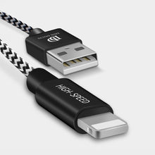 Заредете изображение във визуализатора на галерията – Dux Ducis K-ONE Series USB / Lightning Cable 2.1A 1M black - TopMag

