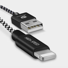 Заредете изображение във визуализатора на галерията – Dux Ducis K-ONE Series USB / Lightning Cable 2.1A 2M black - TopMag
