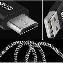 Заредете изображение във визуализатора на галерията – Dux Ducis K-ONE Series USB / micro USB Cable 2.1A 3M black - TopMag
