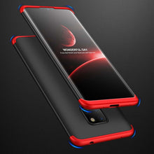 Заредете изображение във визуализатора на галерията – GKK 360 Protection Case Front and Back Case Full Body Cover Huawei Mate 20 black-red - TopMag
