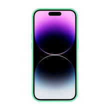 Заредете изображение във визуализатора на галерията – Tel Protect Silicone Premium for Iphone 15 Plus mint

