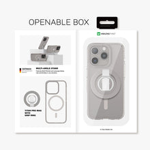 Заредете изображение във визуализатора на галерията – Amazing Thing Titan Pro Mag Ring Grip Case IP156.7PTRGY for Iphone 15 Pro Max titanium
