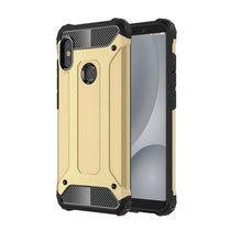 Заредете изображение във визуализатора на галерията – Hybrid Armor Case Tough Rugged Cover for Xiaomi Mi A2 / Mi 6X golden - TopMag
