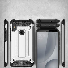 Заредете изображение във визуализатора на галерията – Hybrid Armor Case Tough Rugged Cover for Xiaomi Mi A2 / Mi 6X golden - TopMag
