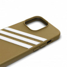 Заредете изображение във визуализатора на галерията – Adidas OR Moulded PU iPhone 13 Pro Max 6,7" beżowo-złoty/beige-gold 47807
