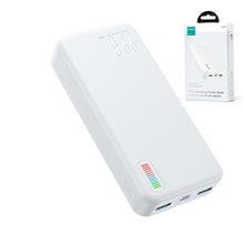 Заредете изображение във визуализатора на галерията – Joyroom powerbank 20000mAh Dazzling Series 22.5W white (QP195)
