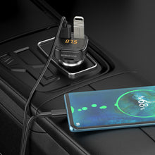 Заредете изображение във визуализатора на галерията – Borofone Transmitter FM BC43 Flash MP3, Bluetooth - 2xUSB + microSD - QC 3.0 18W black
