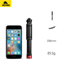 Заредете изображение във визуализатора на галерията – WILDMAN Bike pump mini GK3
