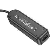 Заредете изображение във визуализатора на галерията – Borofone Adapter DH5 Erudite 4 in 1 - USB to 4xUSB 2.0 - 1,2 metres black
