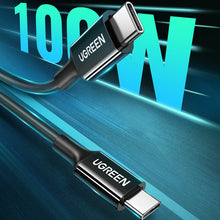 Заредете изображение във визуализатора на галерията – Ugreen US300 USB-C / USB-C 480Mb/s 5A 2m cable - black
