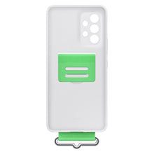 Заредете изображение във визуализатора на галерията – Samsung Strap Silicone Cover Case Cover for Samsung Galaxy A53 5G white (EF-GA536TWEGWW)
