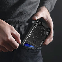 Заредете изображение във визуализатора на галерията – Ring Armor Case for Samsung Galaxy Z Flip 5 Silver
