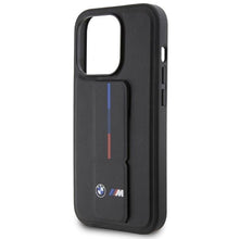 Заредете изображение във визуализатора на галерията – BMW Grip Hot Stamp case for iPhone 15 Pro Max - black
