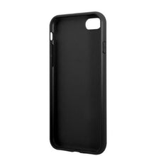 Заредете изображение във визуализатора на галерията – Guess GUHCI8PSATPK iPhone 7/8 SE 2020 / SE 2022 hardcase black/black hardcase Saffiano Triangle Logo Cardslot
