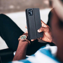 Заредете изображение във визуализатора на галерията – Fancy калъф тип книга за samsung m13 4g black - TopMag

