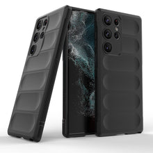 Заредете изображение във визуализатора на галерията – Magic Shield Case for Samsung Galaxy S23 Ultra flexible armored cover black
