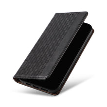 Заредете изображение във визуализатора на галерията – Magnet Strap Case for Samsung Galaxy S23 Flip Wallet Mini Lanyard Stand Black
