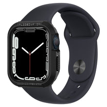 Заредете изображение във визуализатора на галерията – SPIGEN RUGGED ARMOR APPLE WATCH 4/5/6 / SE (44MM) BLACK
