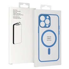 Заредете изображение във визуализатора на галерията – Acrylic Color Magsafe Case for Iphone 12 Pro Max light blue
