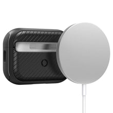 Заредете изображение във визуализатора на галерията – Spigen MAG ARMOR MAGSAFE Apple AIRPODS PRO 1 / 2 MATTE BLACK
