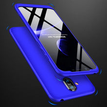 Заредете изображение във визуализатора на галерията – GKK 360 Protection Case Front and Back Case Full Body Cover Nokia 8.1 / Nokia X7 blue - TopMag
