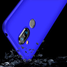 Заредете изображение във визуализатора на галерията – GKK 360 Protection Case Front and Back Case Full Body Cover Nokia 8.1 / Nokia X7 blue - TopMag
