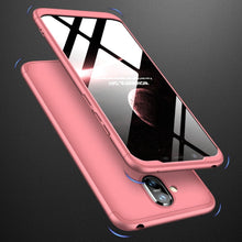 Заредете изображение във визуализатора на галерията – GKK 360 Protection Case Front and Back Case Full Body Cover Nokia 8.1 / Nokia X7 pink - TopMag
