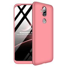 Заредете изображение във визуализатора на галерията – GKK 360 Protection Case Front and Back Case Full Body Cover Nokia 8.1 / Nokia X7 pink - TopMag
