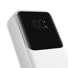Заредете изображение във визуализатора на галерията – Mini power bank with built-in cables Joyroom JR-PBC06 30W 10000mAh - white
