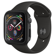 Заредете изображение във визуализатора на галерията – Spigen THIN FIT Apple Watch 4/5/6 / SE (44MM) BLACK - TopMag
