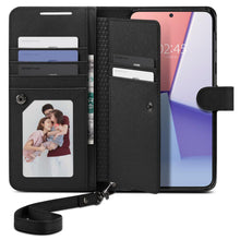 Заредете изображение във визуализатора на галерията – Spigen WALLET "S" PLUS GALAXY S23+ PLUS BLACK
