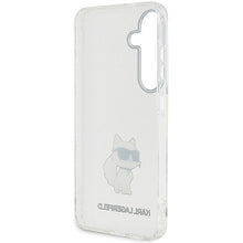 Заредете изображение във визуализатора на галерията – Original Pouch KARL LAGERFELD hardcase IML Choupette KLHCS24MHNCHTCT for Samsung Galaxy S24 Plus transparent
