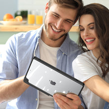 Заредете изображение във визуализатора на галерията – Dux Ducis Magi case for iPad 10.9'' 2022 (10 gen.) cover with stylus holder smart cover stand gray
