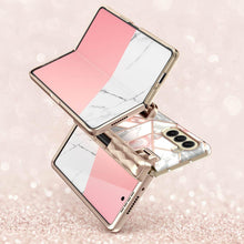 Заредете изображение във визуализатора на галерията – Supcase COSMO PEN GALAXY Z Fold 5 MARBLE PINK
