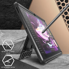 Заредете изображение във визуализатора на галерията – Supcase UNICORN BEETLE PRO GALAXY TAB S8 ULTRA / S9 ULTRA 14.6 BLACK
