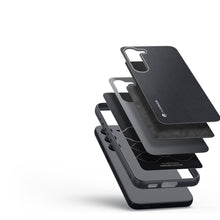 Заредете изображение във визуализатора на галерията – Dux Ducis Fino case Samsung Galaxy S23+ cover with silicone frame black
