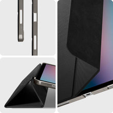 Заредете изображение във визуализатора на галерията – Spigen LIQUID AIR FOLIO IPAD PRO 12.9 2021 BLACK

