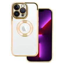 Заредете изображение във визуализатора на галерията – Beauty Clear Case for Iphone 15 Pro Max gold
