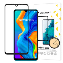 Заредете изображение във визуализатора на галерията – Wozinsky Tempered Glass Full Glue Super Tough Screen Protector Full Coveraged with Frame Case Friendly for Huawei P30 Lite black - TopMag
