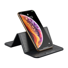 Заредете изображение във визуализатора на галерията – Baseus Folding Bracket Antiskid Pad Self-adhesive Holder Nanopad black (SUWNT-01) - TopMag
