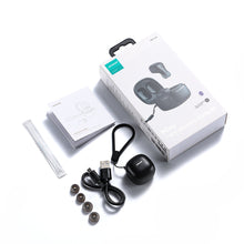 Заредете изображение във визуализатора на галерията – Joyroom TWS wireless in-ear headphones IP54 black (MG-C05)
