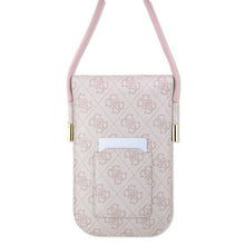 Заредете изображение във визуализатора на галерията – Guess handbag GUOWBP4SNSP - pink 4G Metal Script Logo
