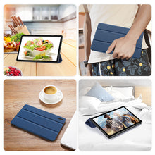 Заредете изображение във визуализатора на галерията – Dux Ducis Domo case with smart sleep function for Xiaomi Redmi Pad SE 11'' tablet - blue
