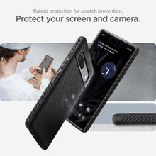 Заредете изображение във визуализатора на галерията – Spigen LIQUID AIR GOOGLE PIXEL 7A MATTE BLACK
