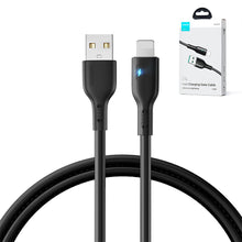 Заредете изображение във визуализатора на галерията – USB cable - Lightning 2.4A 1.2m Joyroom S-UL012A13 - black

